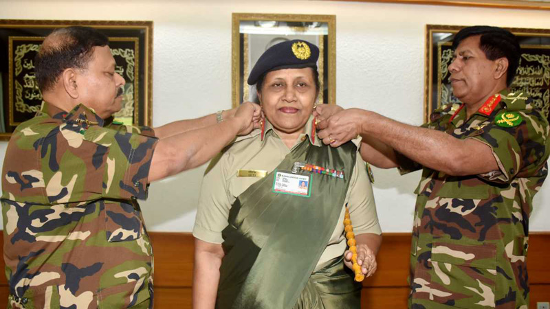 Susane Giti Bangladesh Army’s first female Major General