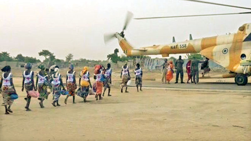 82 Chibok girls freed by Boko Haram in Nigeria
