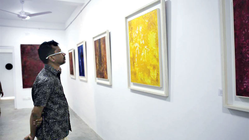 Dual exhibition ‘Nirman’ by artist couple underway at Studio 6/6