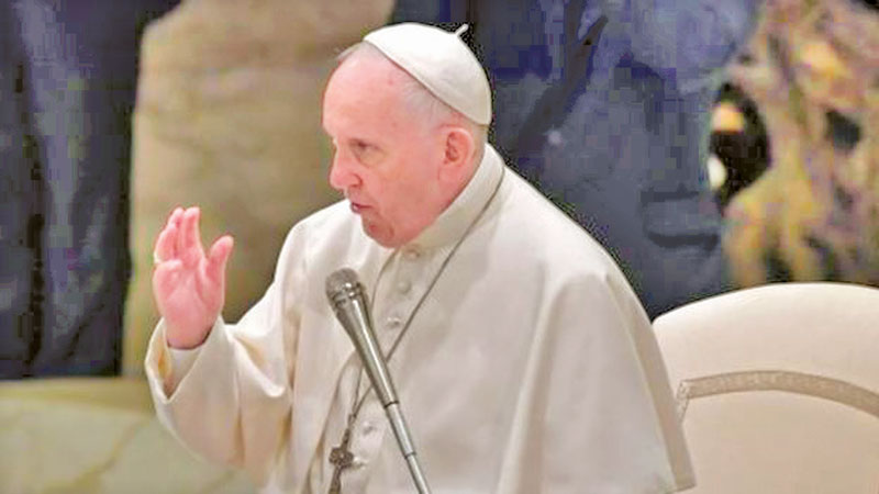 Pope Francis angered by America's 'mother of all bombs' name
