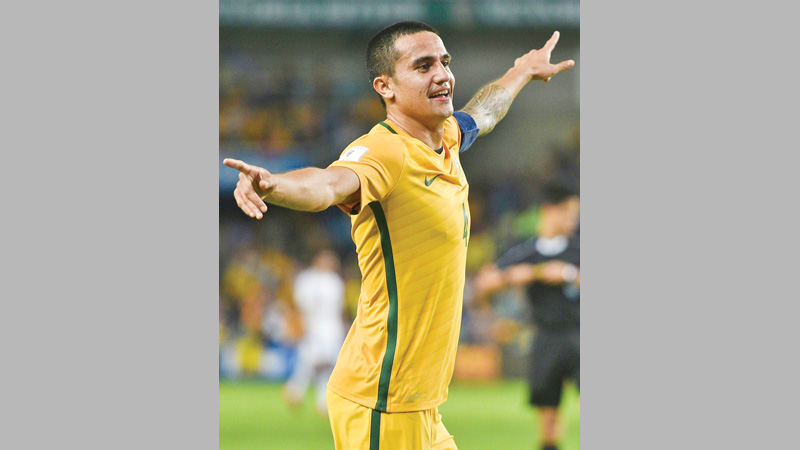 Cahill keeps Socceroos rolling