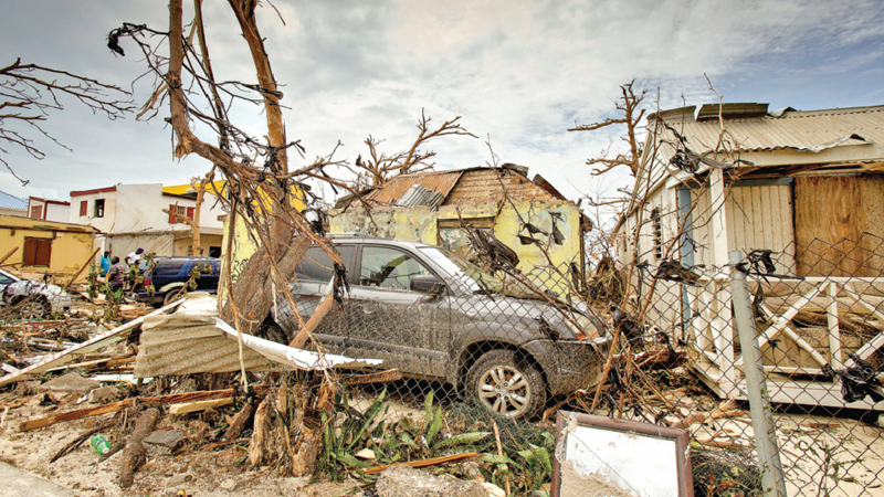 17 dead as Hurricane Irma ravages Caribbean