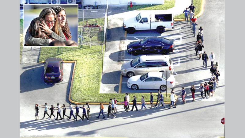 17 killed in Florida school shooting by ex-student