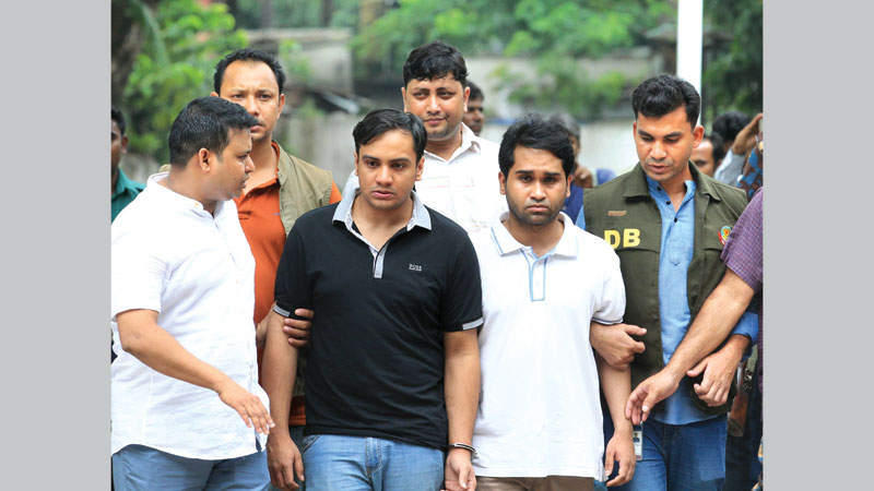 2 Banani ‘rapists’  
remanded