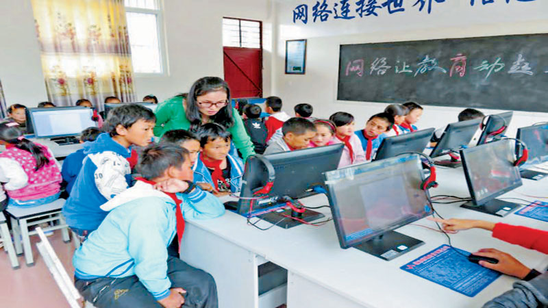 Targeted efforts improves teaching conditions in Yunnan's Luquan