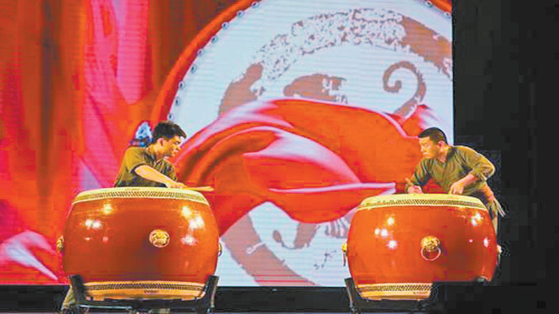 Jiangzhou drum music debuts in Bangladesh