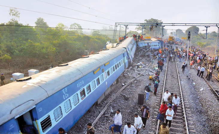 39 killed in Andhra rail accident