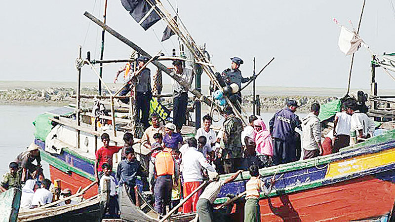 48 Rohingyas arrested at sea by Myanmar navy
