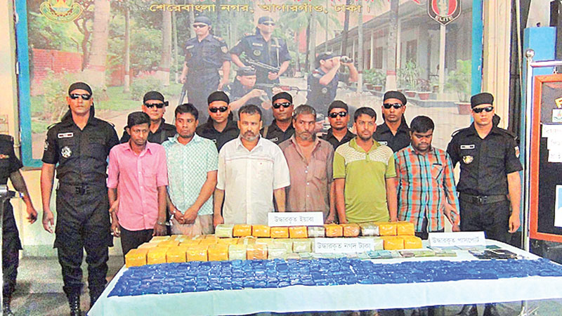 Over 5 lakh pieces of yaba 
tablets seized in N�ganj