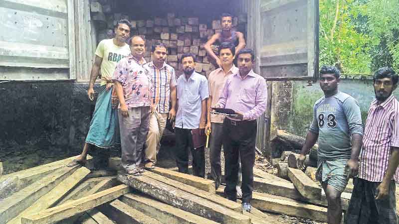 500 cft teak seized