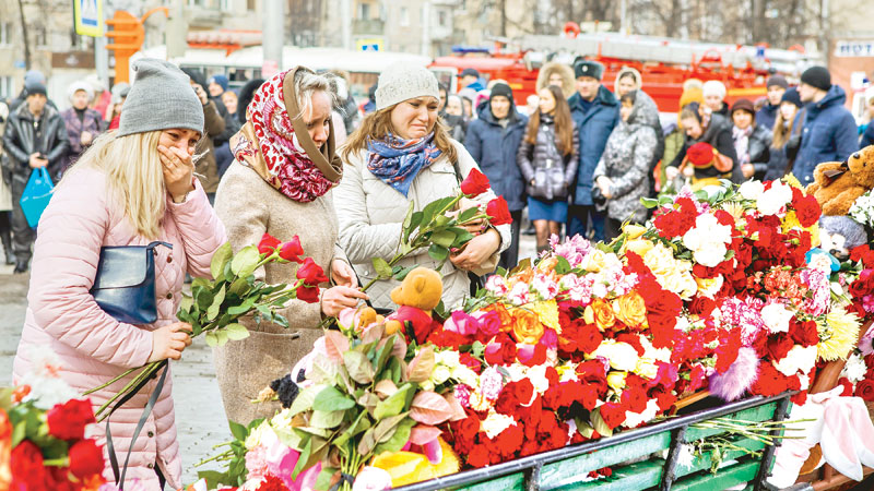 64 dead in Russian shopping mall inferno