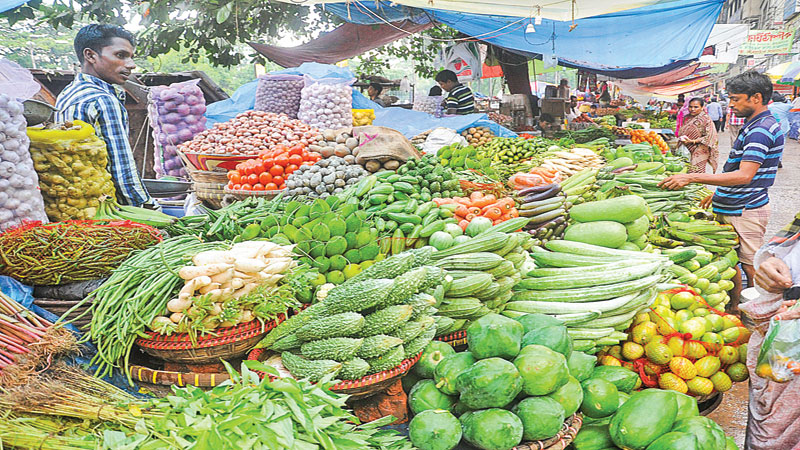 Vegetable prices slightly decline 