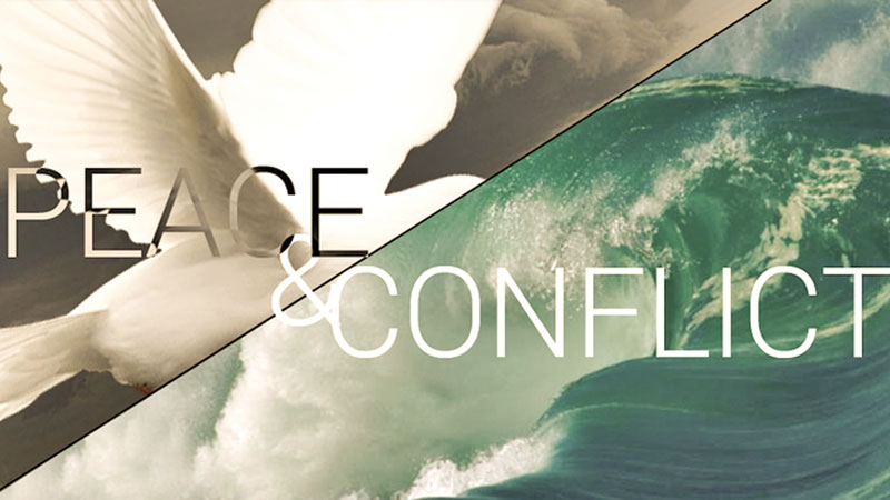 A glimpse of peace and conflict in the world