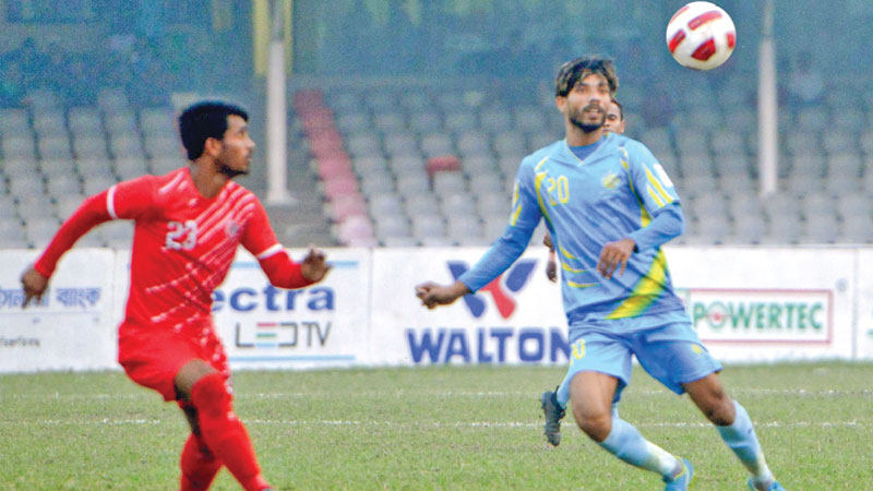 Abahani go top edging past Muktis