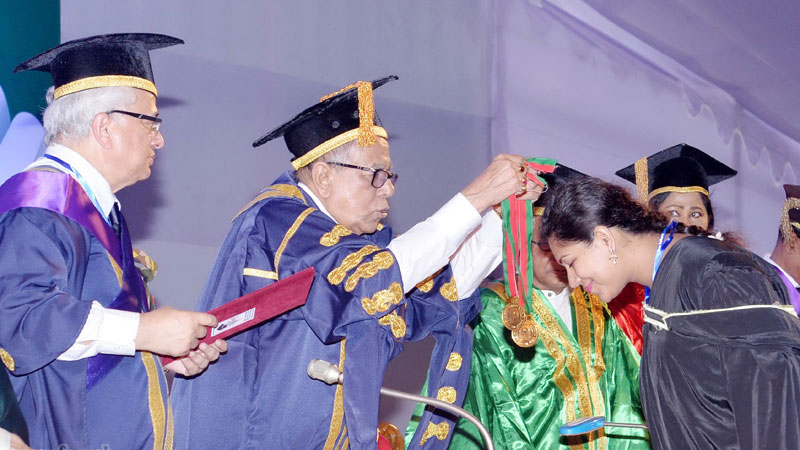 Stop commercialisation of education: President   