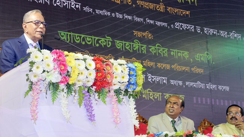 Change attitude towards women: President  