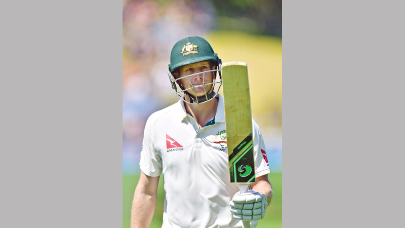 Voges double ton puts Australia in control