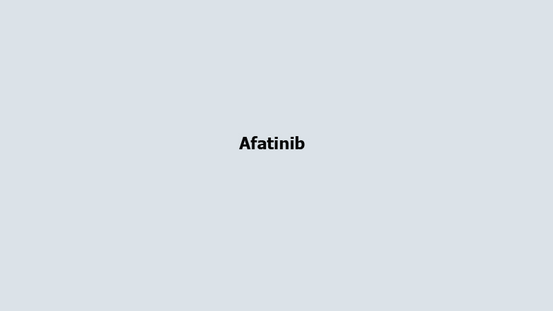 Afatinib