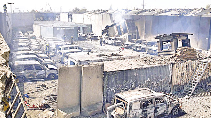 Afghan blast aimed at hurting peace process