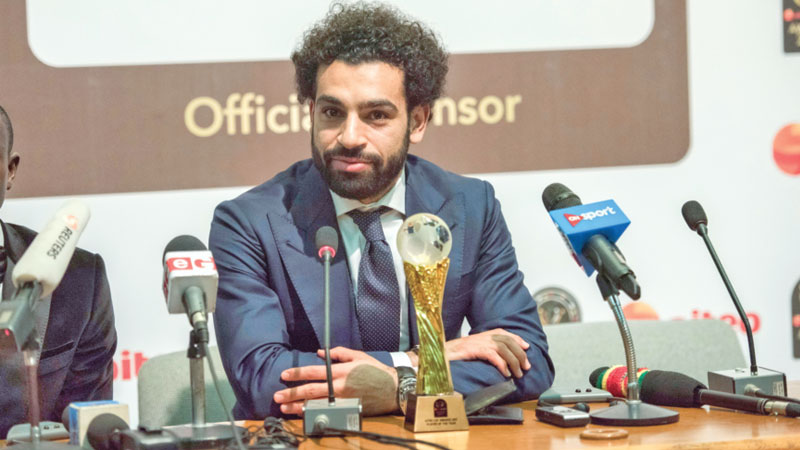 African Player of the Year award for Salah