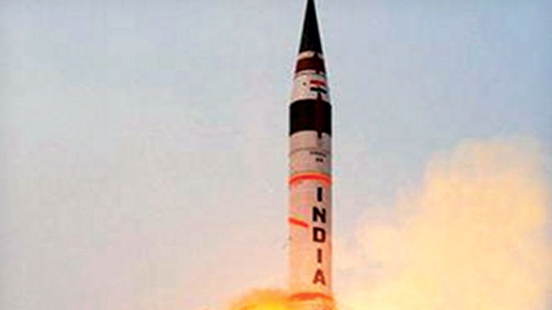 India should not be sucked into an arms race 