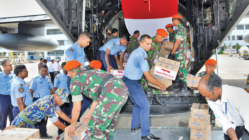 BAF assisting in relief management for Rohingyas