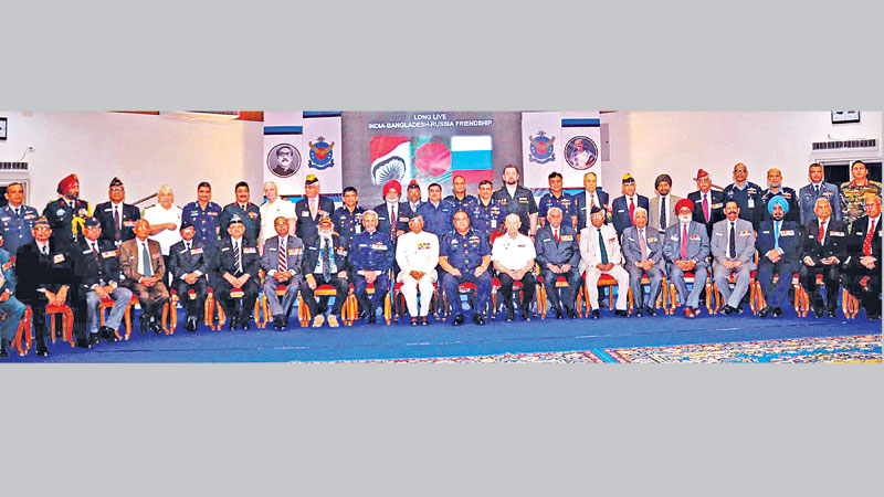 Foreign war veterans accorded reception