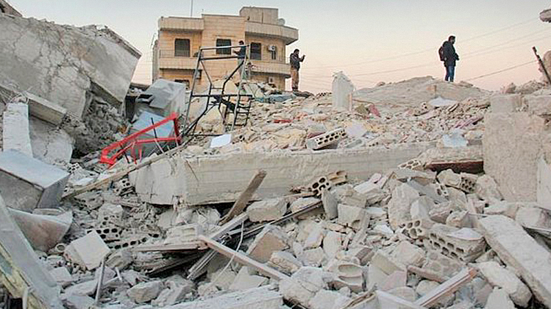 Air strikes kill 11 civilians in Syria