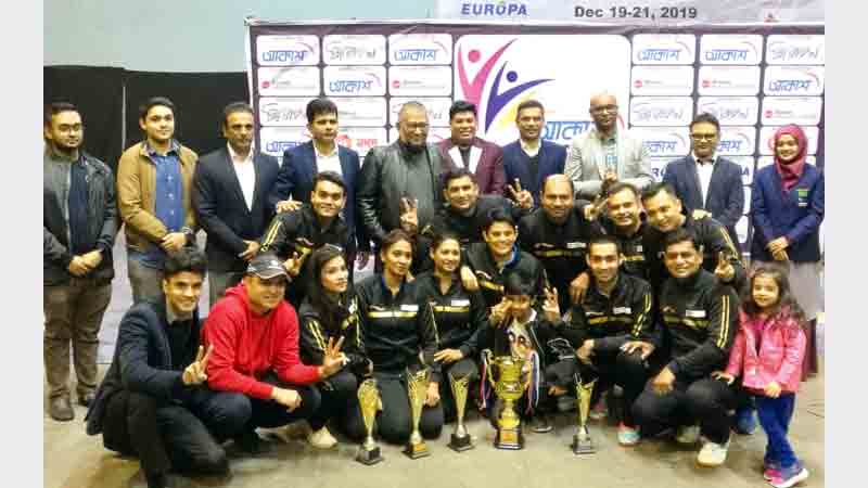 Akash Corporate Badminton title goes to Biman