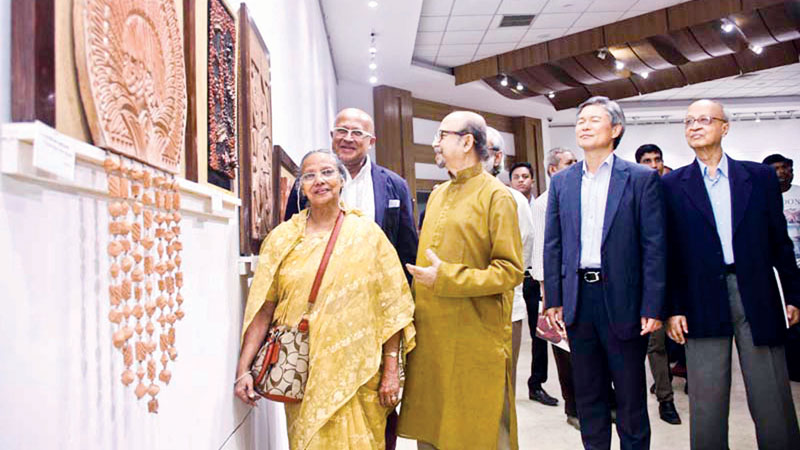 Akhtarun Nahar Ivy’s ceramic art exhibition underway at Nat’l Museum