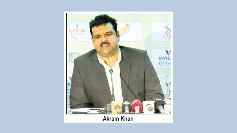 No away Test series with 
Australia this year: Akram