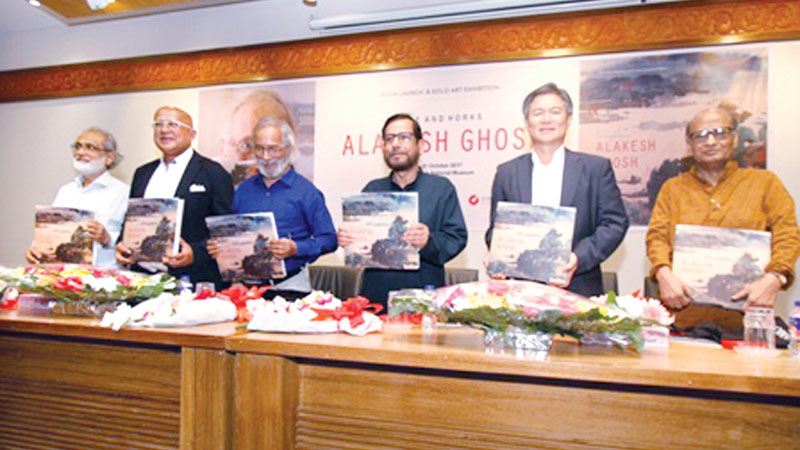 Book on artist Alakesh Ghosh launched