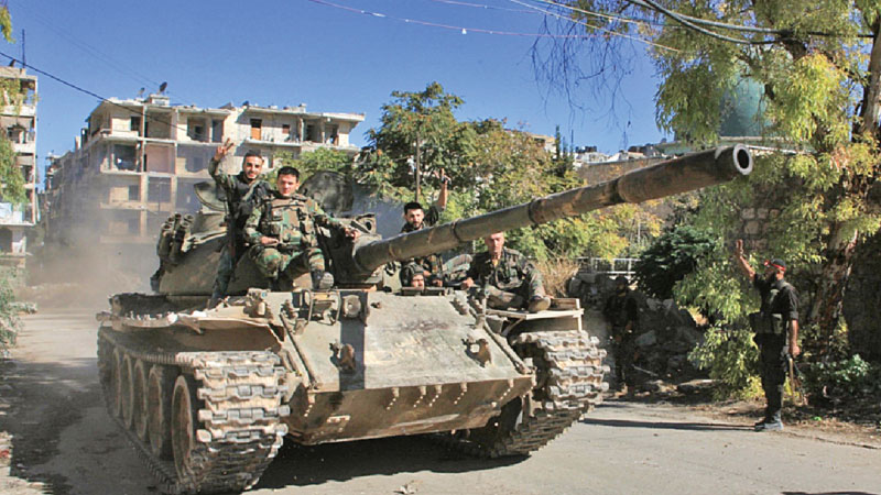Aleppo hospital hit as Syria army presses assault