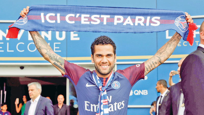 Alves targets history after PSG switch