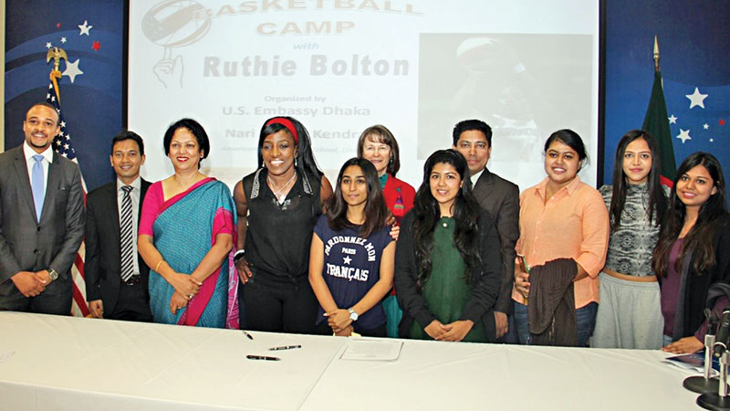 Ruthie leads basketball cultural diplomacy mission
