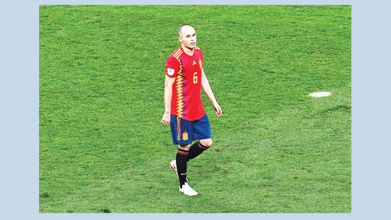 ‘That’s life’ says Iniesta after Spain farewell ends in defeat