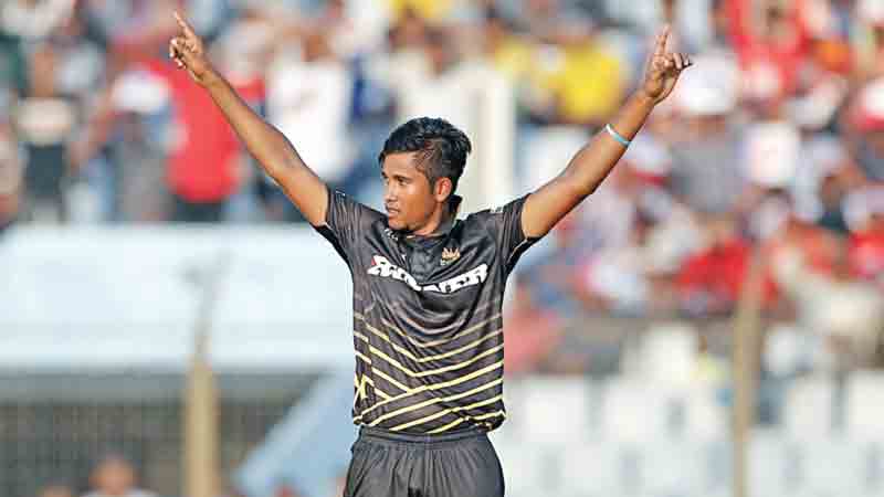 Anik’s stunning bowling in his BPL debut match