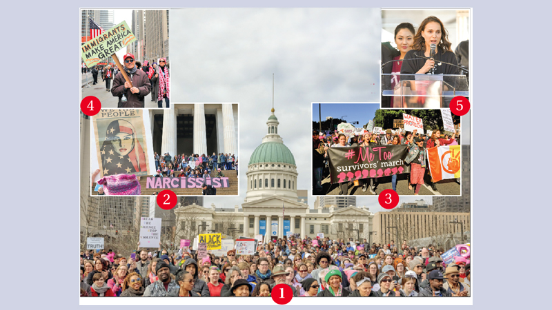 Anti-Trump Women's March