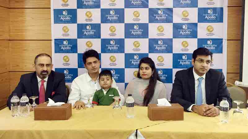 Dhaka toddler gets new lease of life at Apollo Hospitals