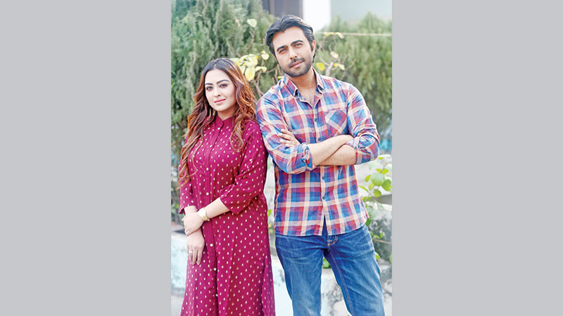 Apurba and Tanha in ‘Mithya Prem’
