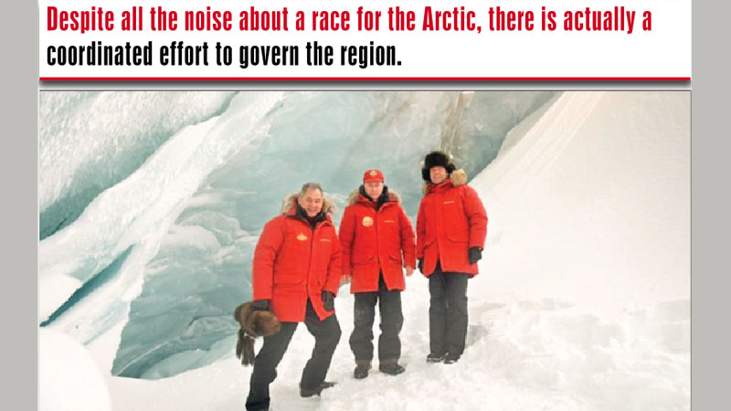 Is there really a race for the Arctic?