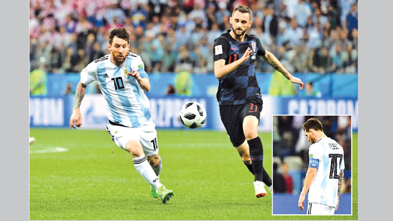 Argentina on brink of WC exit after Croatia drubbing
