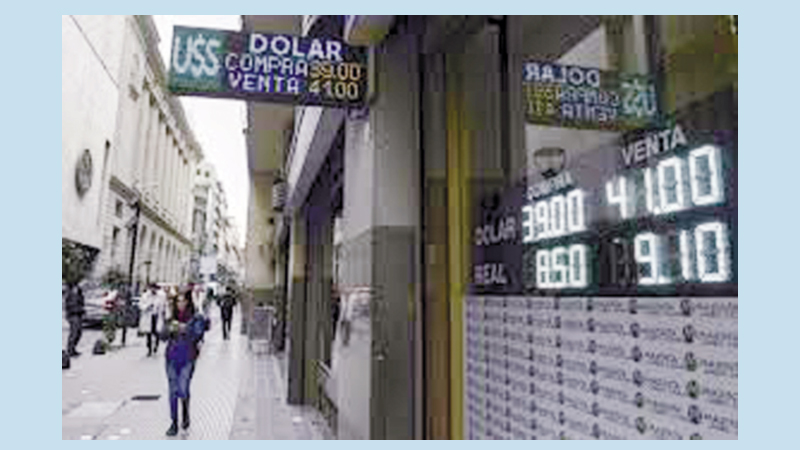 Argentine peso recovering after record low against dollar