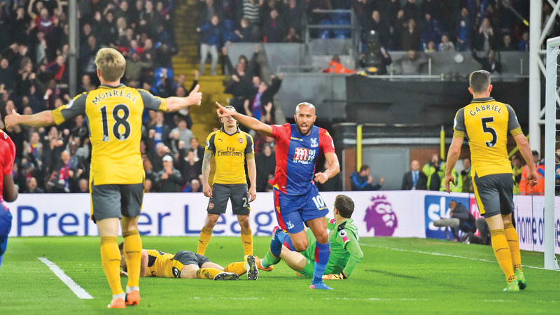 Palace blow away a miserable Arsenal