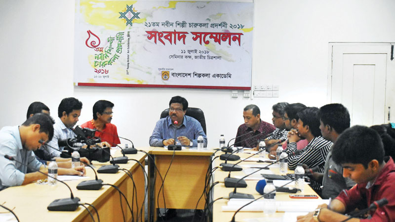 Art exhibition pits Bangabandhu's values against terror, militancy