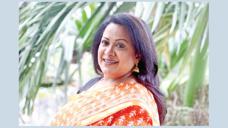 Aruna Biswas acts in 
Eid drama serial