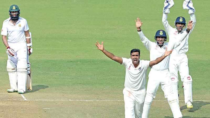 Ashwin spins India to series win 

