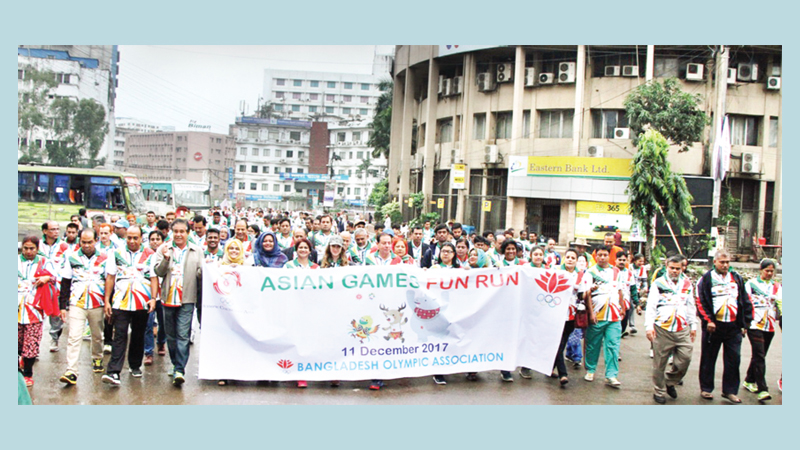 Asian Games Fun Run held in the capital