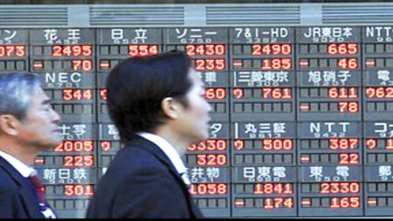 Asian markets mostly up as 
energy, pharma firms rally