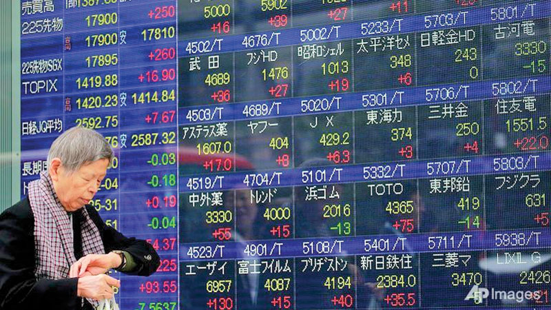 Asian markets mostly down, Tokyo bounces on BoJ report
